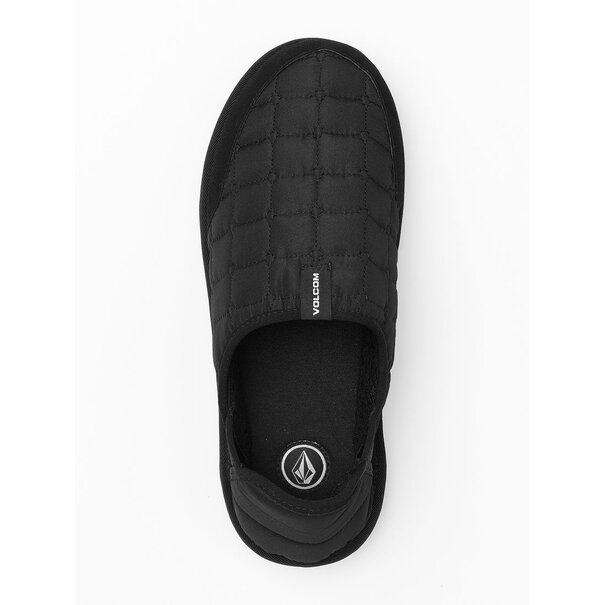 Volcom Recliner Slipper Black White