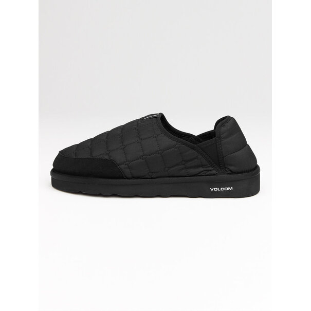 Volcom Recliner Slipper Black White