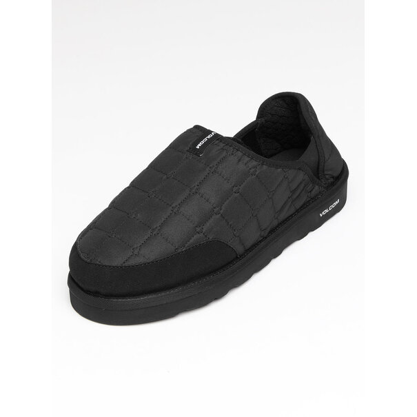 Volcom Recliner Slipper Black White