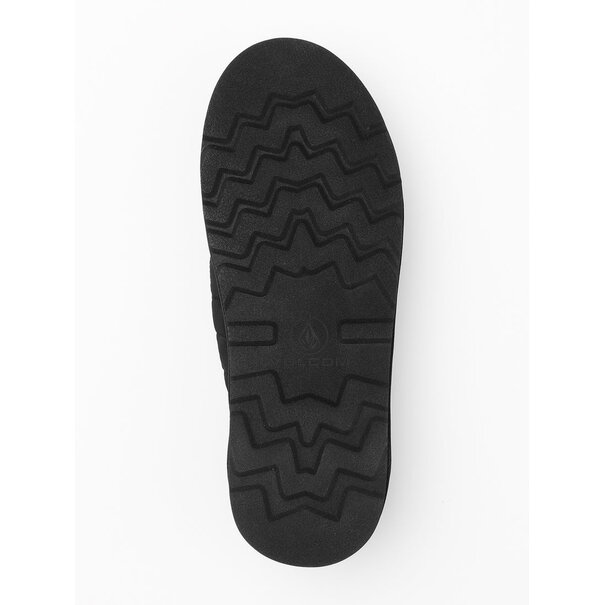 Volcom Recliner Slipper Black White