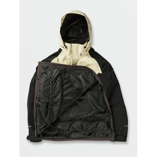 ボルコム　melo goretex pullover Melo Gore-Tex Pullover Jacket - Bleach Black | Volcom Europe