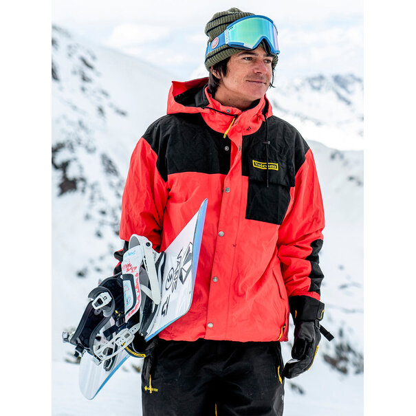 Volcom Longo Gore-Tex Jacket Orange Shock