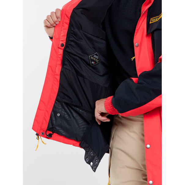 Volcom Longo Gore-Tex Jacket Orange Shock