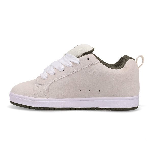 DC Shoes COURT GRAFFIK SE OFF WHT/OLIVE (MENS)