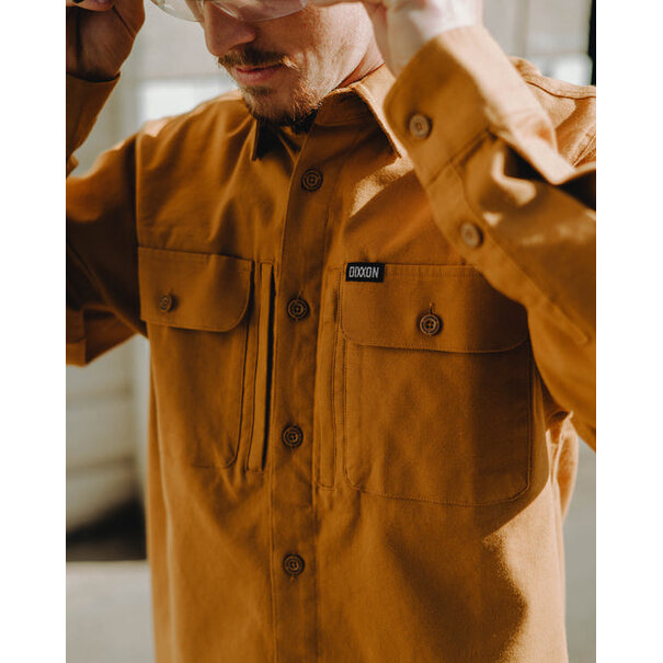 Dixxon Work Shirt Long Sleeve - Camel