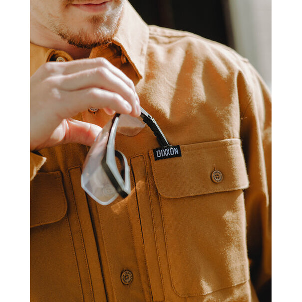 Dixxon Work Shirt Long Sleeve - Camel