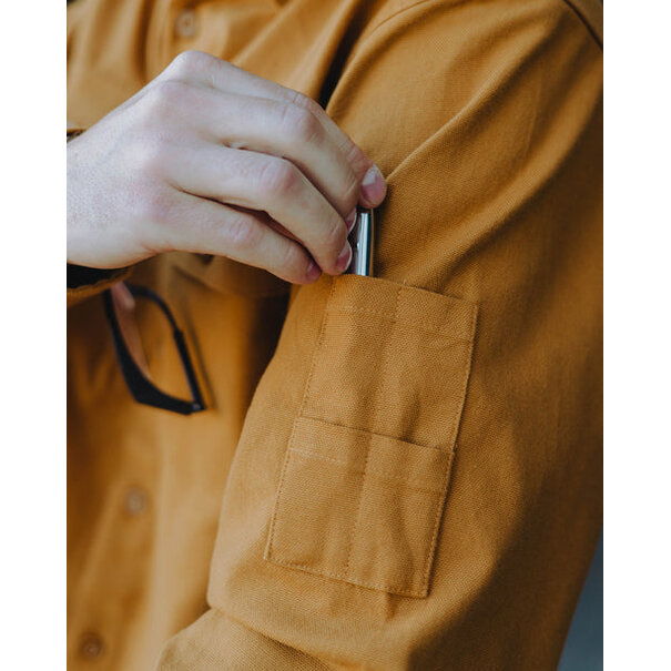Dixxon Work Shirt Long Sleeve - Camel