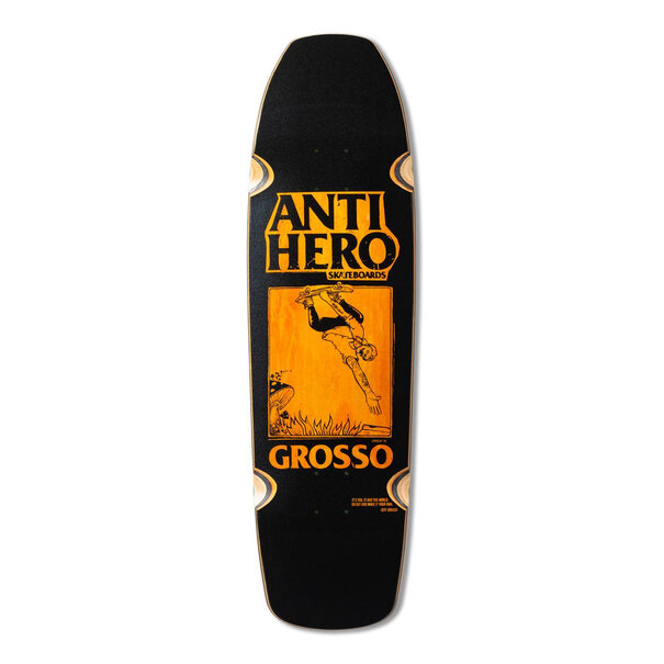 Anti-Hero SSD 25 GROSSO HAND PLANT FADE 9.25 WHEEL WELLS SQUARE EDGE