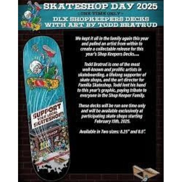 Real Skateboards SSD25 SHOP KEEPER 8.5