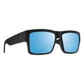 Cyrus Matte Black - Happy Boost Polarized Ice Blue Mirror