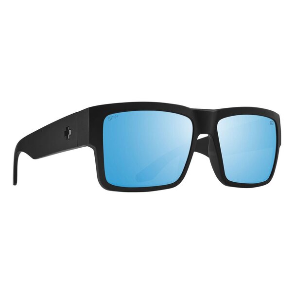 Spy Optics Cyrus Matte Black - Happy Boost Polarized Ice Blue Mirror