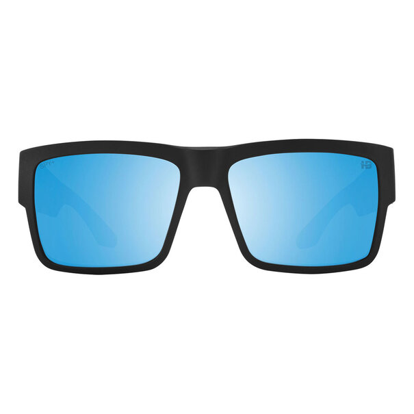Spy Optics Cyrus Matte Black - Happy Boost Polarized Ice Blue Mirror