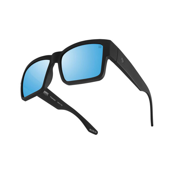 Spy Optics Cyrus Matte Black - Happy Boost Polarized Ice Blue Mirror