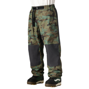 Men'S Ghost 2.5L Shell Pant Fatigue Camo Colorblock