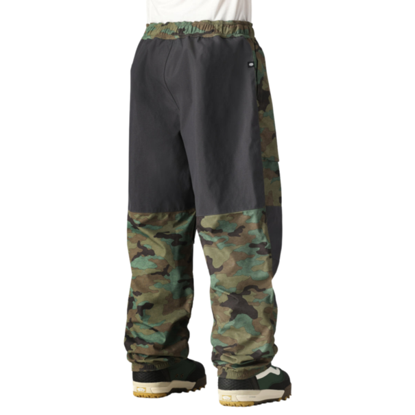 686 Men'S Ghost 2.5L Shell Pant Fatigue Camo Colorblock