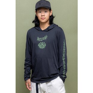 Men'S Everywhere Drirelease® Long Sleeve Hooded Tech Tee Welcome Black