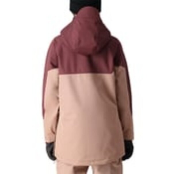 686 Women'S Upton Insulated Anorak Sassafras Colorblock