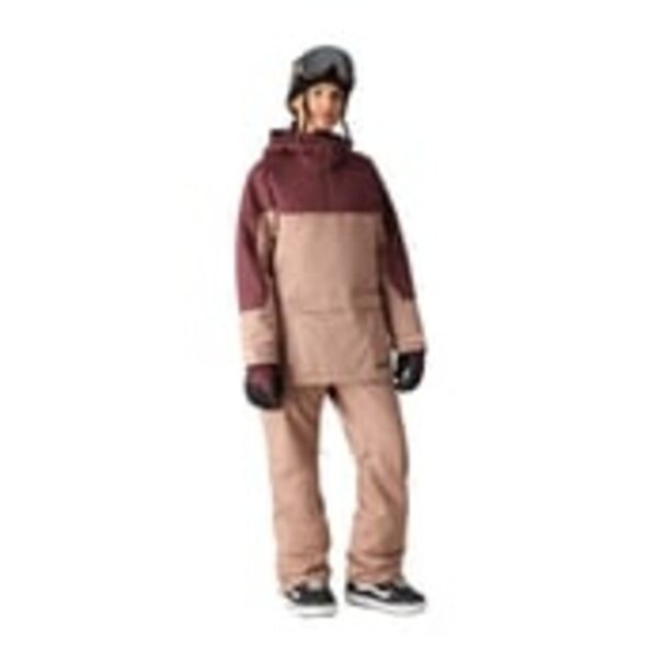 686 Women'S Upton Insulated Anorak Sassafras Colorblock