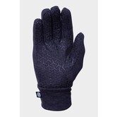 Men'S Merino Glove Liner Black Heather