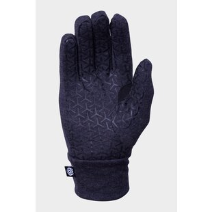 Men'S Merino Glove Liner Black Heather