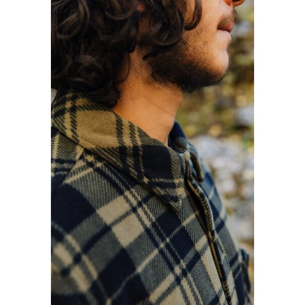 686 Men'S Sierra Fleece Flannel Sage Plaid