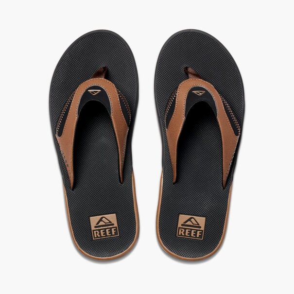 Reef Fanning Black/Tan