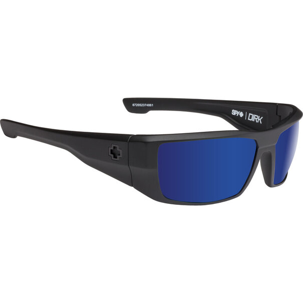 Spy Optics Dirk Matte Black - Happy Bronze Polar Blue Mirror