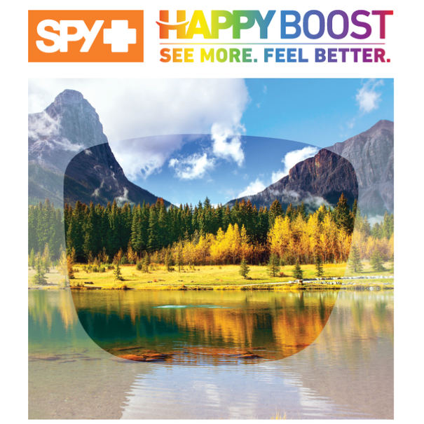 Spy Optics Dirk Matte Black - Happy Bronze Polar Blue Mirror