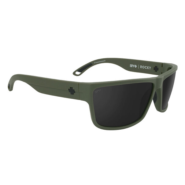 Spy Optics Rocky Matte Army Green - Happy Gray