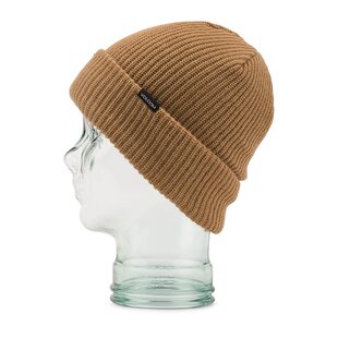 VOLCOM POLAR LINED BEANIE CARAMEL
