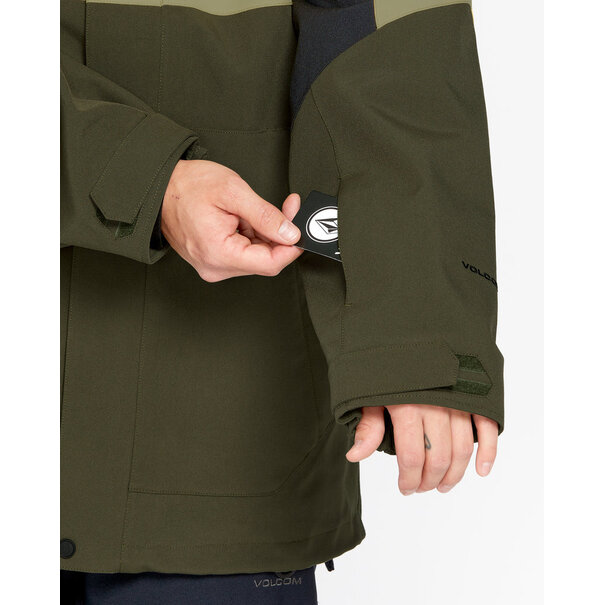 Volcom Brighton Full Zip Jacket Ivy