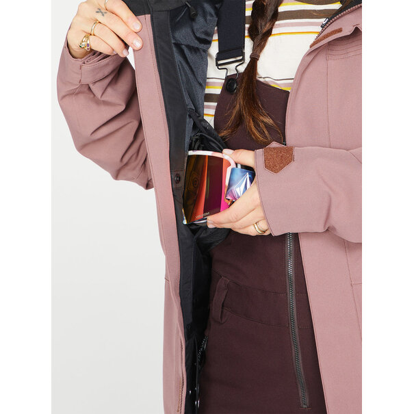 Volcom Shadow Ins Jacket Rosewood