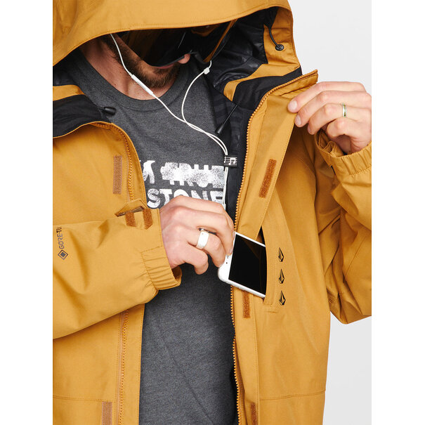 Volcom Dua Ins Gore Jacket Caramel