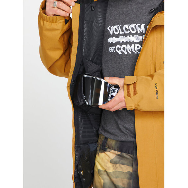 Volcom Dua Ins Gore Jacket Caramel