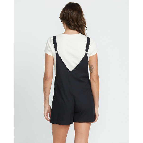 Volcom Stone Strut Romper Black