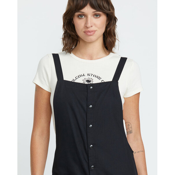 Volcom Stone Strut Romper Black