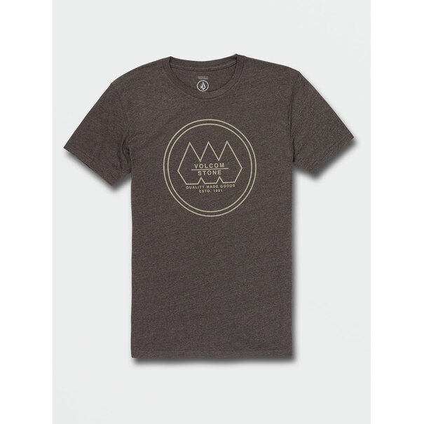 Volcom Tristone Short Sleeve Tee Black Heather