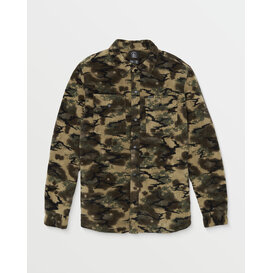 Bowered Fleece Ls Dark Khaki
