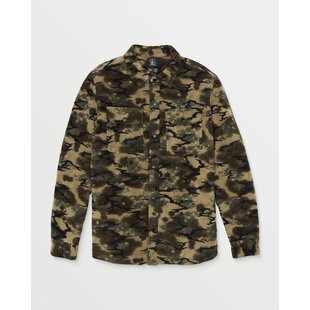 Bowered Fleece Ls Dark Khaki