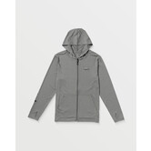 Modstone Loose Zip Hood Heather Grey