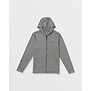 Modstone Loose Zip Hood Heather Grey