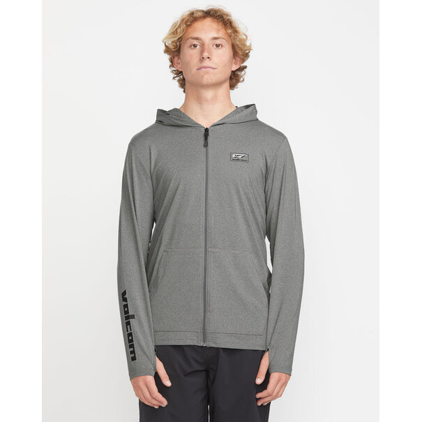 Volcom Modstone Loose Zip Hood Heather Grey