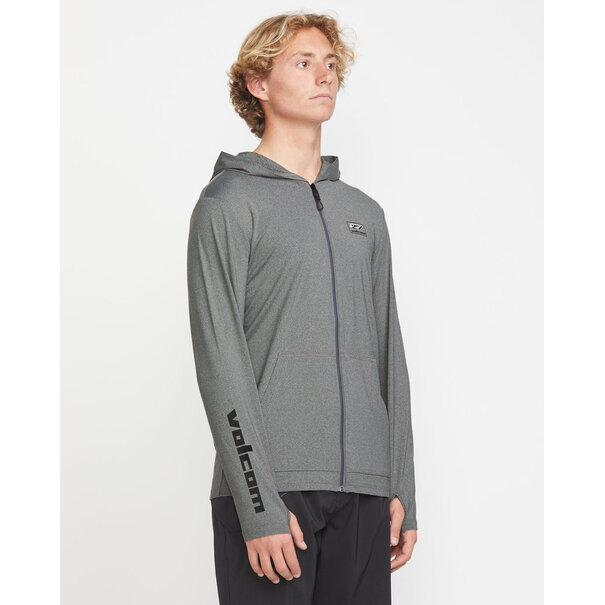 Volcom Modstone Loose Zip Hood Heather Grey