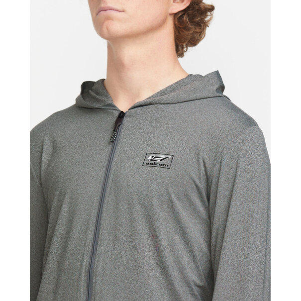 Volcom Modstone Loose Zip Hood Heather Grey