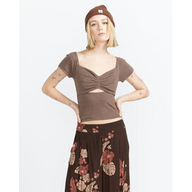 Fleurmaid Top Bear Brown