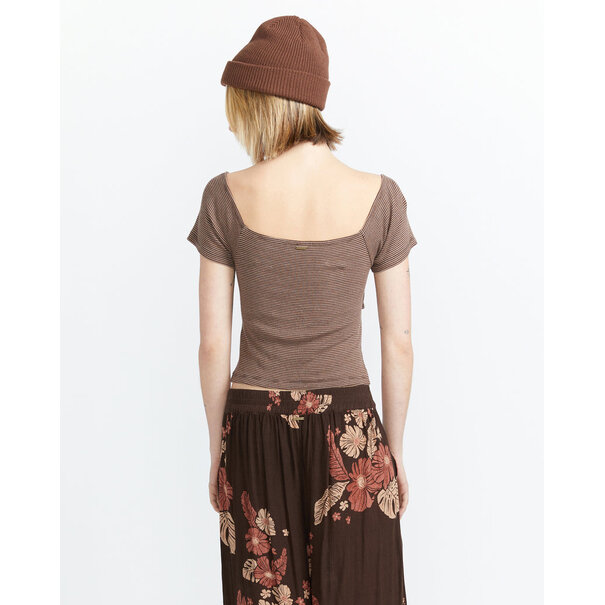 Volcom Fleurmaid Top Bear Brown