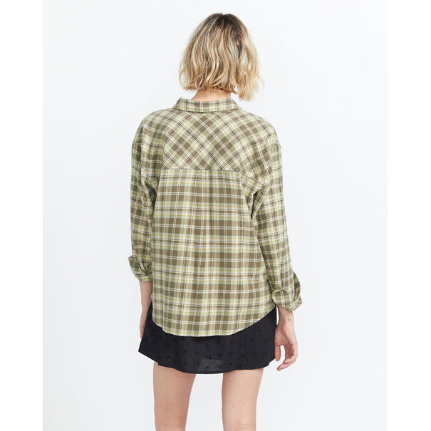 Volcom Plaid To Meet U U 2 Long Sleeve Army