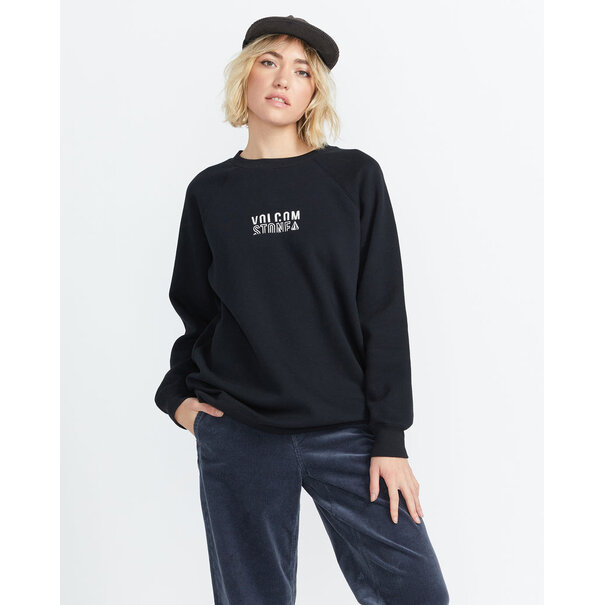 Volcom Stone Magic Bf Crew Black