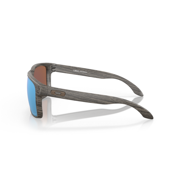 Oakley Holbrook XL Woodgrain w/ PRIZM Deep Water Polarized