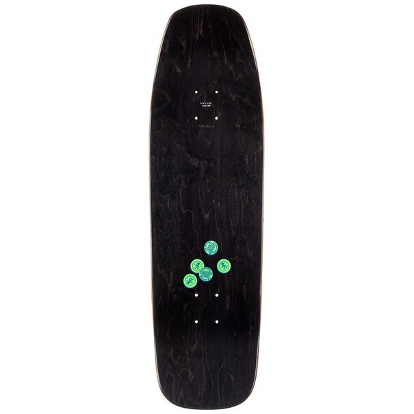 Santa Cruz Skateboards CRUZ SHAPED DECK DELFINO PINBALL 9.14x31.5